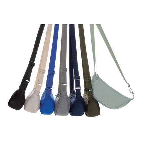 Crescent AWARE™ RPET Half-Moon Sling Tasche grau | ohne Werbeanbringung | Nicht verfügbar | Nicht verfügbar | Nicht verfügbar