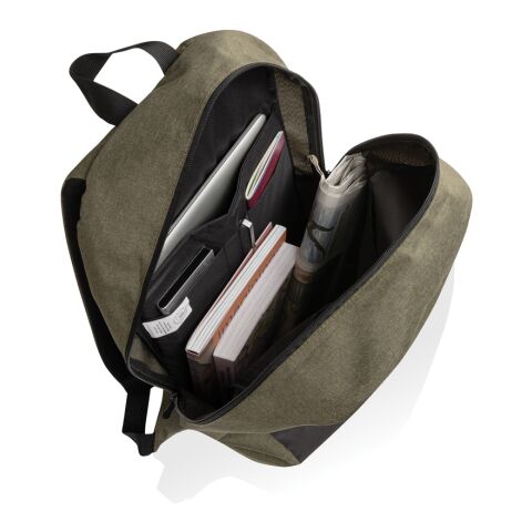 "Kazu AWARE™ 15,6"" RPET Laptop-Rucksack" grün | ohne Werbeanbringung | Nicht verfügbar | Nicht verfügbar | Nicht verfügbar