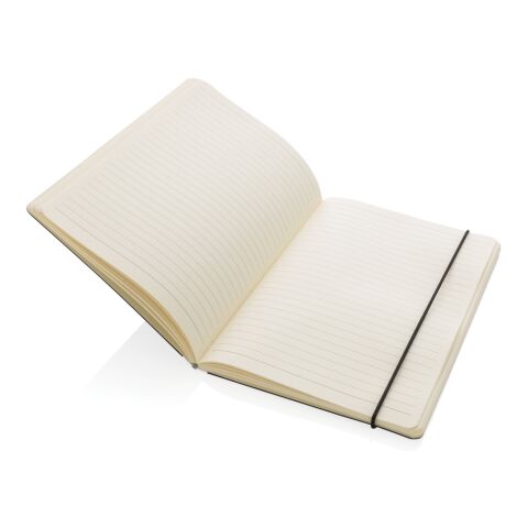 A5 FSC® Deluxe Hardcover Notizbuch schwarz | ohne Werbeanbringung | Nicht verfügbar | Nicht verfügbar