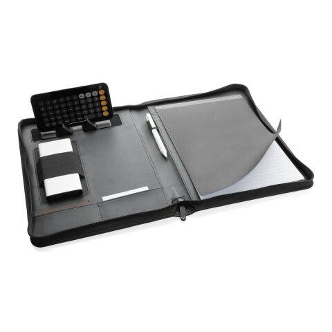 RCS rPU Deluxe Tech Portfolio mit Reißverschluss schwarz | ohne Werbeanbringung | Nicht verfügbar | Nicht verfügbar