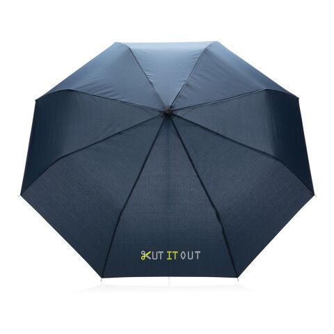 20.5" Impact AWARE™ RPET 190T Mini-Schirm marineblau | ohne Werbeanbringung | Nicht verfügbar | Nicht verfügbar