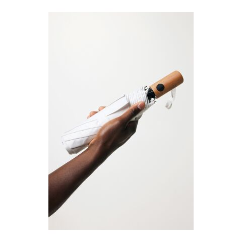 Kaycey 21“ Auto-Open Mini-Regenschirm aus AWARE™ rPET grau | ohne Werbeanbringung | Nicht verfügbar | Nicht verfügbar