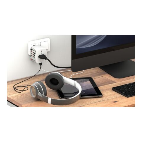 SKROSS MUV USB ( 1 USB-C 1 USB-A) weiß | ohne Werbeanbringung | Nicht verfügbar | Nicht verfügbar