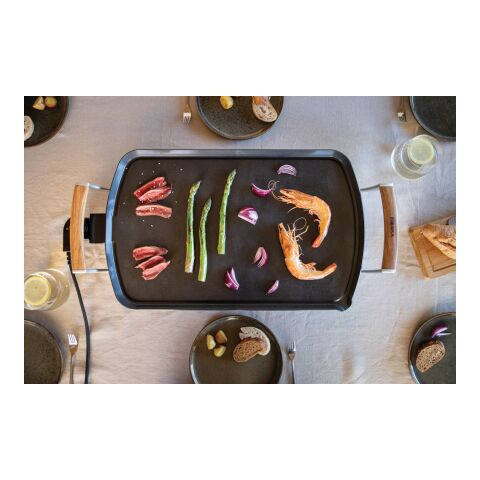BOSKA Tischgrill Electric Griddle Pro (EU Type F) schwarz