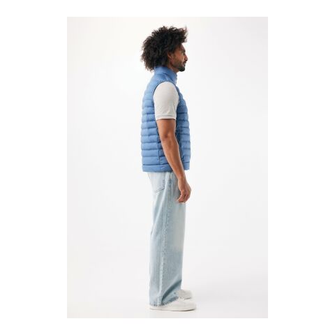 IQONIQ Meru Herren Bodywarmer aus recyceltem Polyester moon blue | XXL | ohne Werbeanbringung | Nicht verfügbar | Nicht verfügbar | Nicht verfügbar