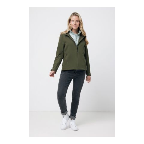 Iqoniq Makalu Damen Softshelljacke aus recyceltem Polyester grün | L