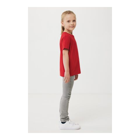 IQONIQ Koli Kids T-Shirt aus recycelter Baumwolle rot | 5-6 | ohne Werbeanbringung | Nicht verfügbar | Nicht verfügbar | Nicht verfügbar