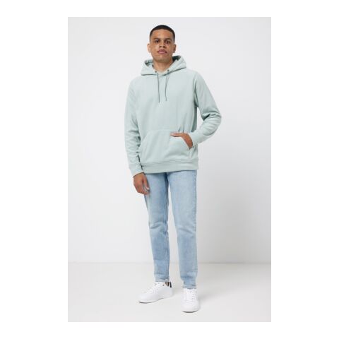 Iqoniq Trivor Mikrofleece-Kapuzen-Pulli aus recyc. Polyester Iceberg green | XL | ohne Werbeanbringung | Nicht verfügbar | Nicht verfügbar | Nicht verfügbar