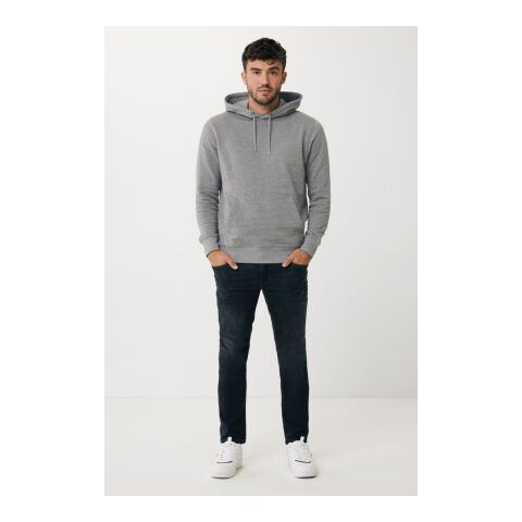 IQONIQ Rila Lightweight Hoodie aus recycelter Baumwolle ungefärbte helles Anthrazit | XXXL | ohne Werbeanbringung | Nicht verfügbar | Nicht verfügbar | Nicht verfügbar