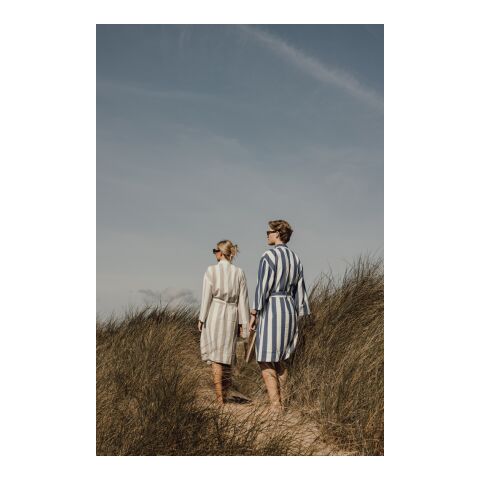 VINGA Ornos GRS Hamam-Bademantel L/XL blau-weiß | ohne Werbeanbringung | Nicht verfügbar | Nicht verfügbar | Nicht verfügbar