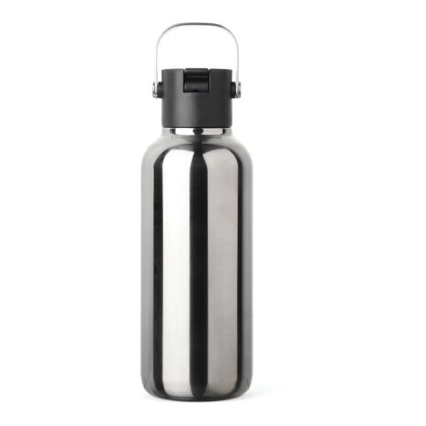 VINGA Cael RCS Stainless-Steel Trinkflasche 600ml Silbergrau | ohne Werbeanbringung | Nicht verfügbar | Nicht verfügbar
