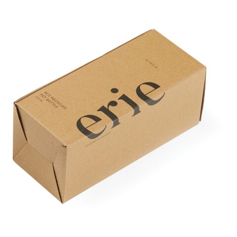 VINGA Erie 575ml Flasche aus RCS recyceltem PET braun | ohne Werbeanbringung | Nicht verfügbar | Nicht verfügbar