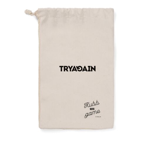 VINGA Kubb Mini Spiel braun | ohne Werbeanbringung | Nicht verfügbar | Nicht verfügbar