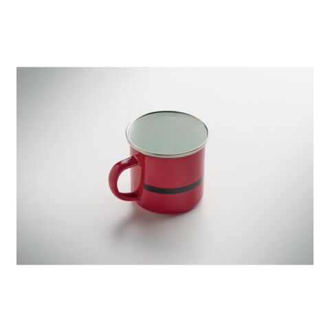 Emaille-Becher 300ml rot | ohne Werbeanbringung | Nicht verfügbar | Nicht verfügbar | Nicht verfügbar