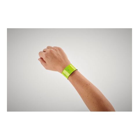 Snap-Reflektorband mit Samtrückseite gelb | ohne Werbeanbringung | Nicht verfügbar | Nicht verfügbar