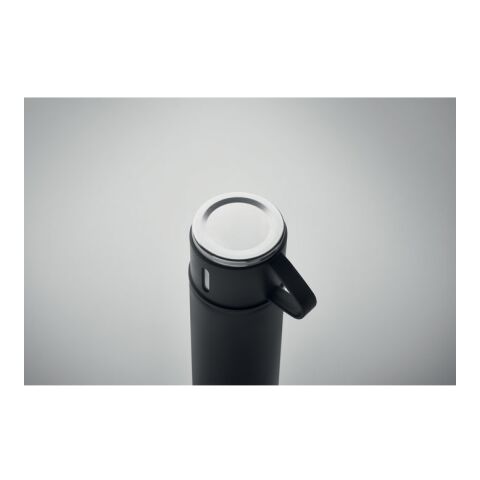 Flasche und Becher-Set 2tlg. schwarz | ohne Werbeanbringung | Nicht verfügbar | Nicht verfügbar | Nicht verfügbar