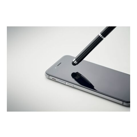 Drehkugelschreiber mit Stylus schwarz | ohne Werbeanbringung | Nicht verfügbar | Nicht verfügbar