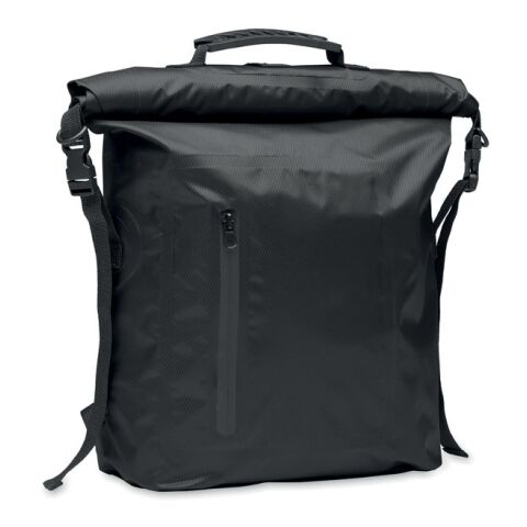 Rolltop-Tasche RPET schwarz | ohne Werbeanbringung | Nicht verfügbar | Nicht verfügbar | Nicht verfügbar