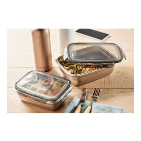 Lunchbox 850 ml transparent grau | ohne Werbeanbringung | Nicht verfügbar | Nicht verfügbar | Nicht verfügbar