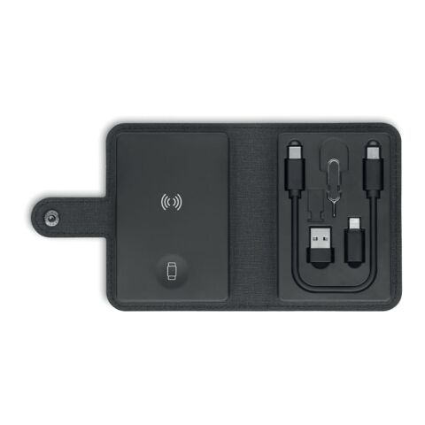 4in1 Kabel-Set 15W schwarz | ohne Werbeanbringung | Nicht verfügbar | Nicht verfügbar | Nicht verfügbar