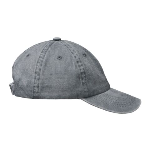 Baseball Kappe 6 Panels grau