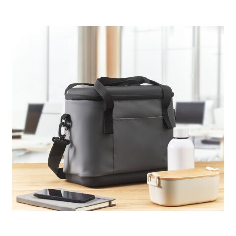 Kühltasche aus 50C-Plane 40L dunkelgrau | ohne Werbeanbringung | Nicht verfügbar | Nicht verfügbar