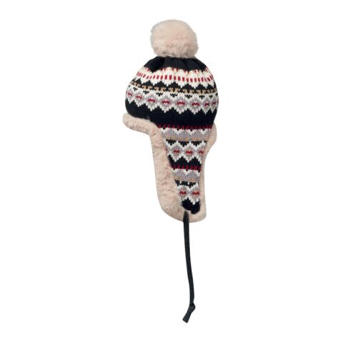 Gestrickte Ohrenmütze schwarz | ohne Werbeanbringung | Nicht verfügbar | Nicht verfügbar | Nicht verfügbar