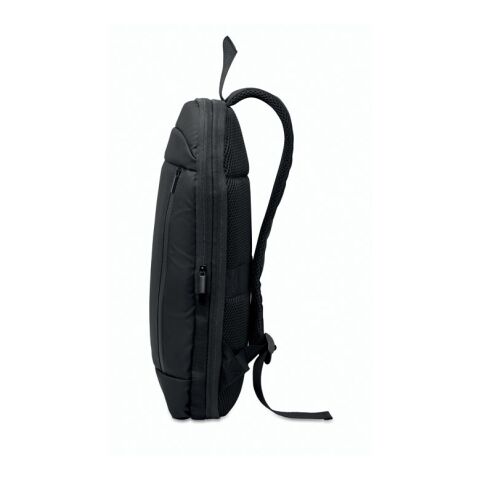 16&quot; Rucksack 600D RPET schwarz | ohne Werbeanbringung | Nicht verfügbar | Nicht verfügbar | Nicht verfügbar