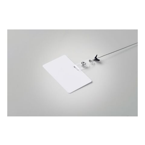 Lanyard-Ausweis 54 x 86 mm transparent | ohne Werbeanbringung | Nicht verfügbar | Nicht verfügbar | Nicht verfügbar