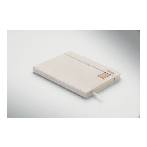 DIN A5 Notizbuch RPET Aus Weiß | ohne Werbeanbringung | Nicht verfügbar | Nicht verfügbar | Nicht verfügbar