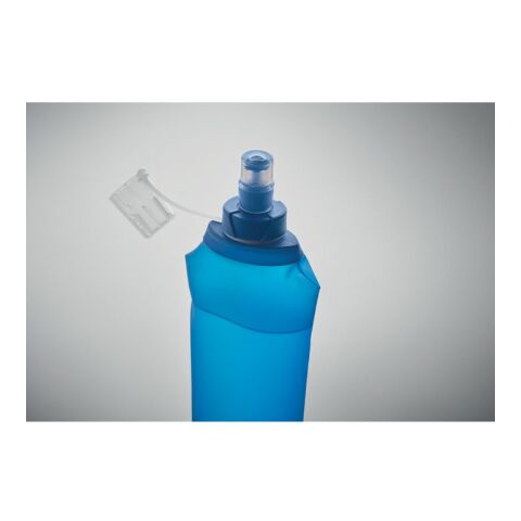 Faltbare Wasserflasche 500ml königsblau | ohne Werbeanbringung | Nicht verfügbar | Nicht verfügbar