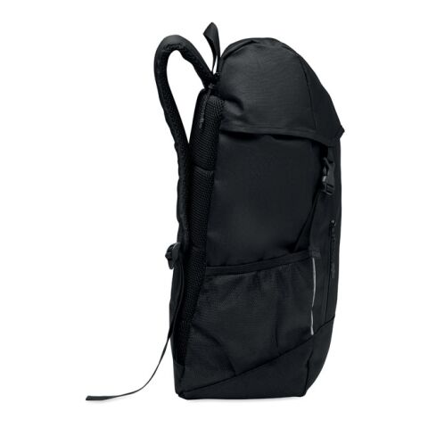 RPET-Rucksack 15L schwarz | ohne Werbeanbringung | Nicht verfügbar | Nicht verfügbar | Nicht verfügbar