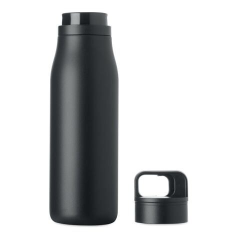 Doppelwandige Flasche 500ml schwarz | ohne Werbeanbringung | Nicht verfügbar | Nicht verfügbar | Nicht verfügbar