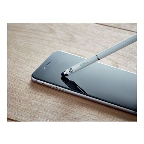 Antibakterieller Stift Alu weiß | ohne Werbeanbringung | Nicht verfügbar | Nicht verfügbar