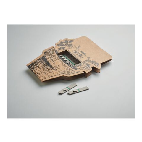 Kräutersamen-Sticks beige | ohne Werbeanbringung | Nicht verfügbar | Nicht verfügbar | Nicht verfügbar