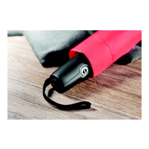 Automatik Regenschirm Luxus gerader Griff rot | ohne Werbeanbringung | Nicht verfügbar | Nicht verfügbar | Nicht verfügbar