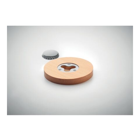Untersetzer &amp; Kapselheber holzfarben | ohne Werbeanbringung | Nicht verfügbar | Nicht verfügbar | Nicht verfügbar