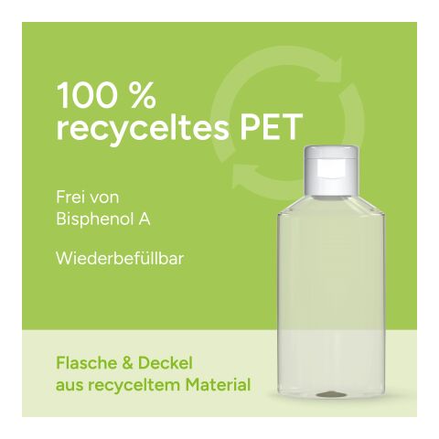50 ml Flasche - Handreinigungsgel (alk.) Transparent | ohne Werbeanbringung