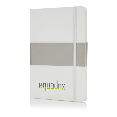 A5 Hardcover Notizbuch weiß | ohne Werbeanbringung | Nicht verfügbar | Nicht verfügbar