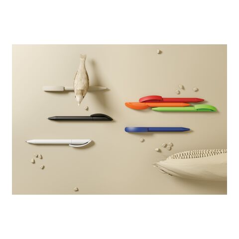 Prodir DS3 Drehkugelschreiber Biotic Pen weiß | Schwarz | ohne Werbeanbringung | ohne Werbeanbringung