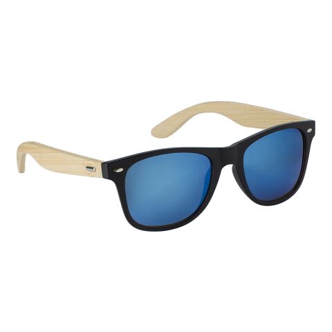 Sonnenbrille aus ABS und Bambus Luis Blau