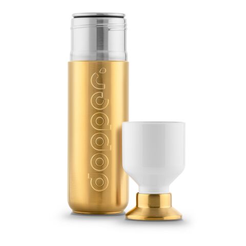 Dopper Steel 490 ml silber/weiß | ohne Werbeanbringung | Nicht verfügbar | Nicht verfügbar