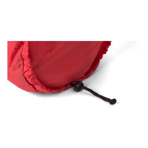 rPET 210D faltbarer Seesack José Rot | ohne Werbeanbringung | Nicht verfügbar | Nicht verfügbar