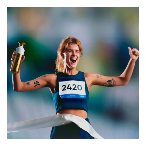 Dopper Steel 800 ml silber/weiß | ohne Werbeanbringung | Nicht verfügbar | Nicht verfügbar