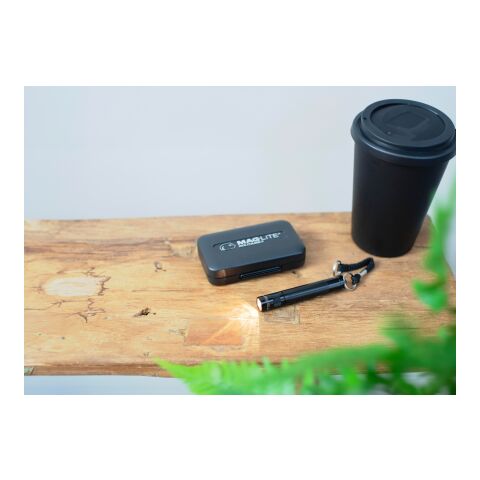 Mini-Maglite-Taschenlampe Schwarz | ohne Werbeanbringung | Nicht verfügbar | Nicht verfügbar