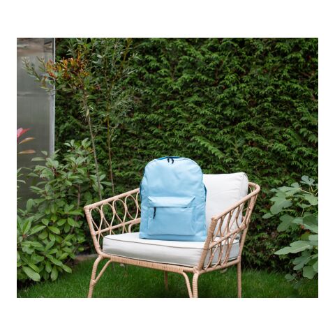 Rucksack &#039;Basic&#039; aus Polyester Weiß | ohne Werbeanbringung | Nicht verfügbar | Nicht verfügbar