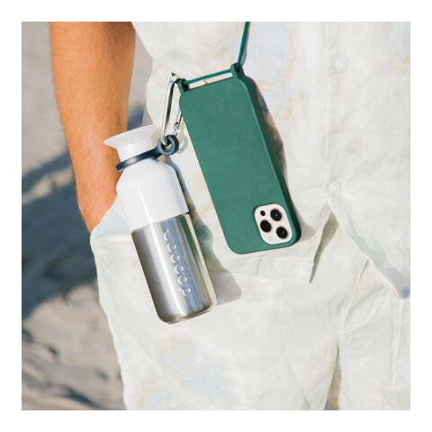 Dopper Steel 350 ML silber/weiß | ohne Werbeanbringung | Nicht verfügbar | Nicht verfügbar