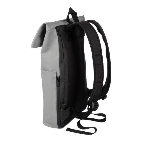 PU-Lederrucksack Senta Grau | ohne Werbeanbringung | Nicht verfügbar | Nicht verfügbar