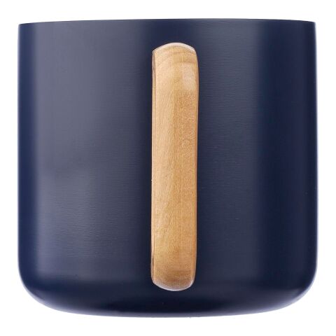 Doppelwandiger Becher aus recyceltem Edelstahl 400 ml Dwight Schwarz | ohne Werbeanbringung | Nicht verfügbar | Nicht verfügbar