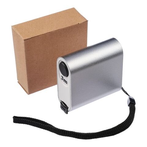 Aluminium-Maßband Frances Silber | ohne Werbeanbringung | Nicht verfügbar | Nicht verfügbar